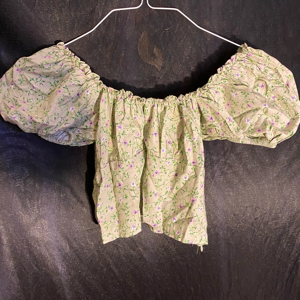 Motel Rocks Cropped Shirt